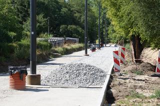 Budowa nowego torowiska na ul. Perłowej w Bydgoszczy 