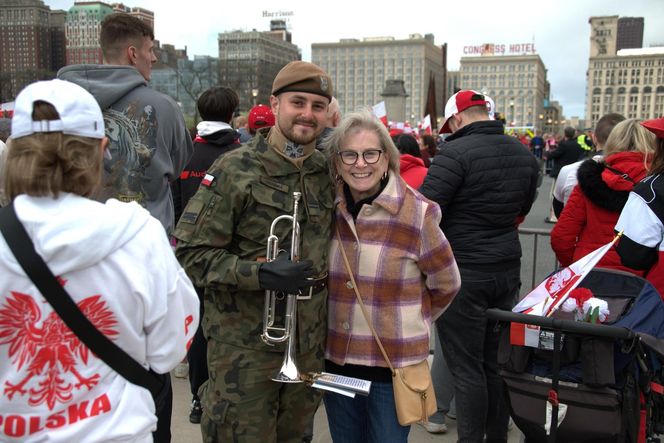 Polski żołnierz uratował życie amerykance