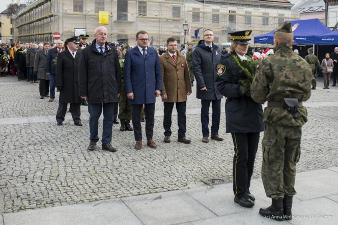 Tak radomianie odchodzili 101. rocznicę odzyskania niepodległości