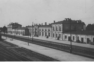 Dworzec kolejowy w 1926 roku