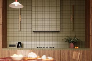 Retro w nowoczesnym wydaniu. Projekt kuchni w stylu mid-century modern