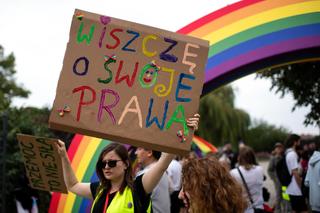 Marsz Równości na ulicach Białegostoku 