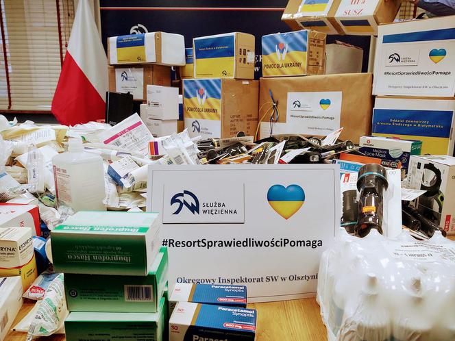 Zbiórka rzeczy dla ukraińskiej armii