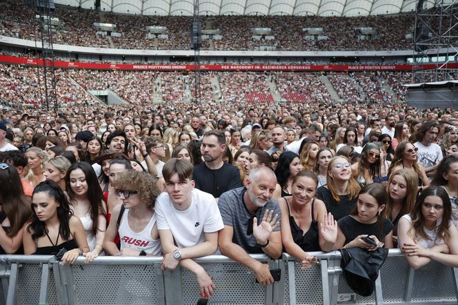 Koncert Jennifer Lopez w Warszawie (25.07.2025) - część druga. Organizatorem koncertu jest Prestige MJM
