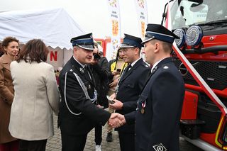 Powiat Siedlecki: nowy średni wóz ratowniczo-gaśniczy trafił do strażaków ochotników z OSP Grochówka w gminie Zbuczyn