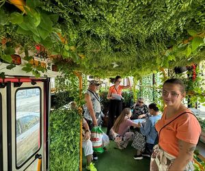 Ekologiczna akcja w tramwaju