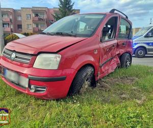 Zderzenie dwóch samochodów na ul. Jaśkowickiej w Tychach