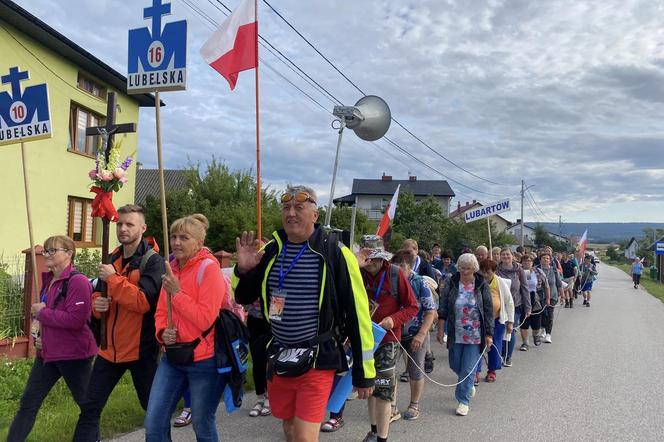 Pielgrzymi z archidiecezji lubelskiej w drodze na Jasną Górę