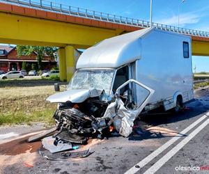 Wypadek pod Oleśnicą