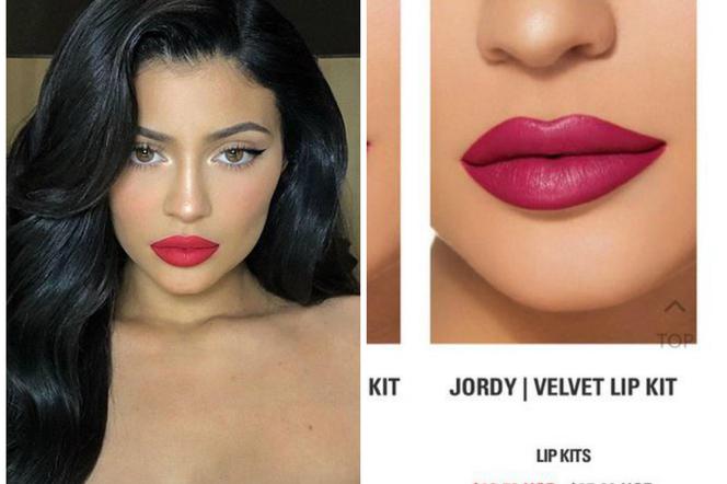 Kylie Jenner i jej kosmetyki