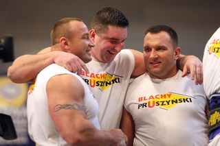 Jarosław Dymek i Mariusz Pudzianowski