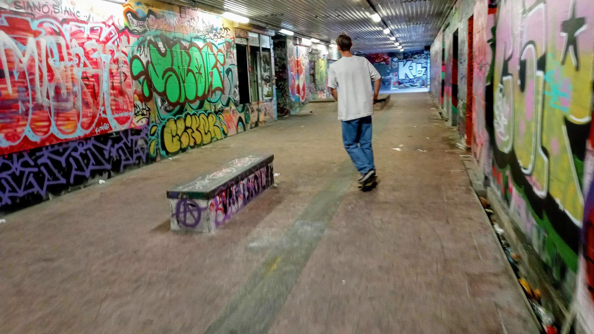 Przejście podziemne pod aleją Wyzwolenia w Szczecinie