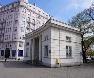 Budynki Rogatek Mokotowskich na pograniczu Mokotowa i Śródmieścia w Warszawie