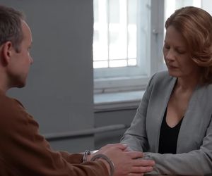 Pierwsza miłość odc. 4046. Teresa (Ewa Skibińska), Mateusz Stik (Lesław Żurek)