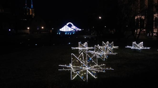 Świąteczne iluminacje we Wrocławiu