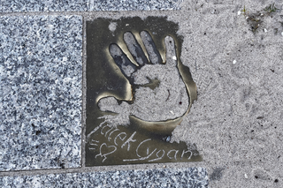 Dłonie z alei Gwiazd w Międzyzdrojach 