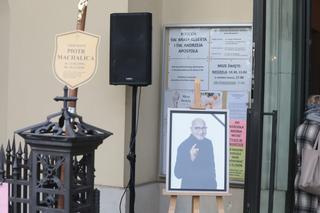 Msza żałobna w intencji zmarłego Piotra Machalicy