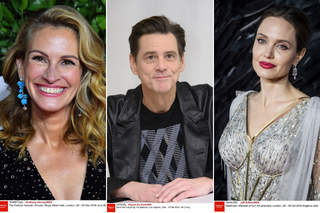Julia Roberts, Jim Carrey, Angelina Jolie