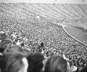 Stadion X-lecia. Uroczyste otwarcie II Międzynarodowych Igrzysk Sportowych Młodzieży w 1955 r.