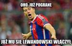 Rober Lewandowski, Bayern Monachium - Dinamo Zagrzeb, MEMY