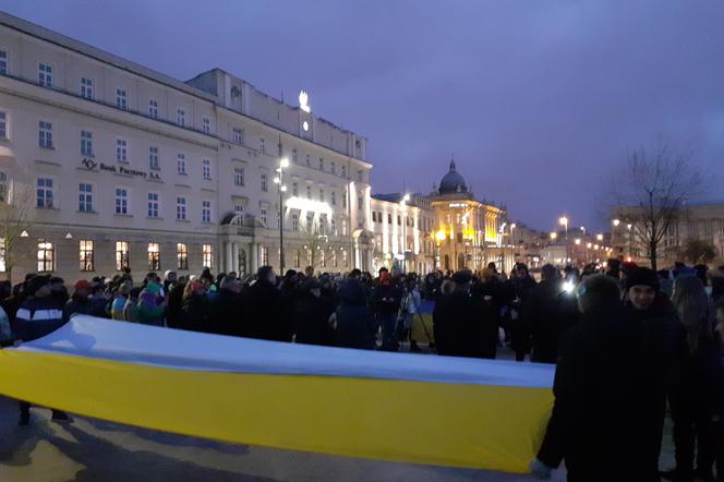 Lublin solidarny z Ukrainą. 