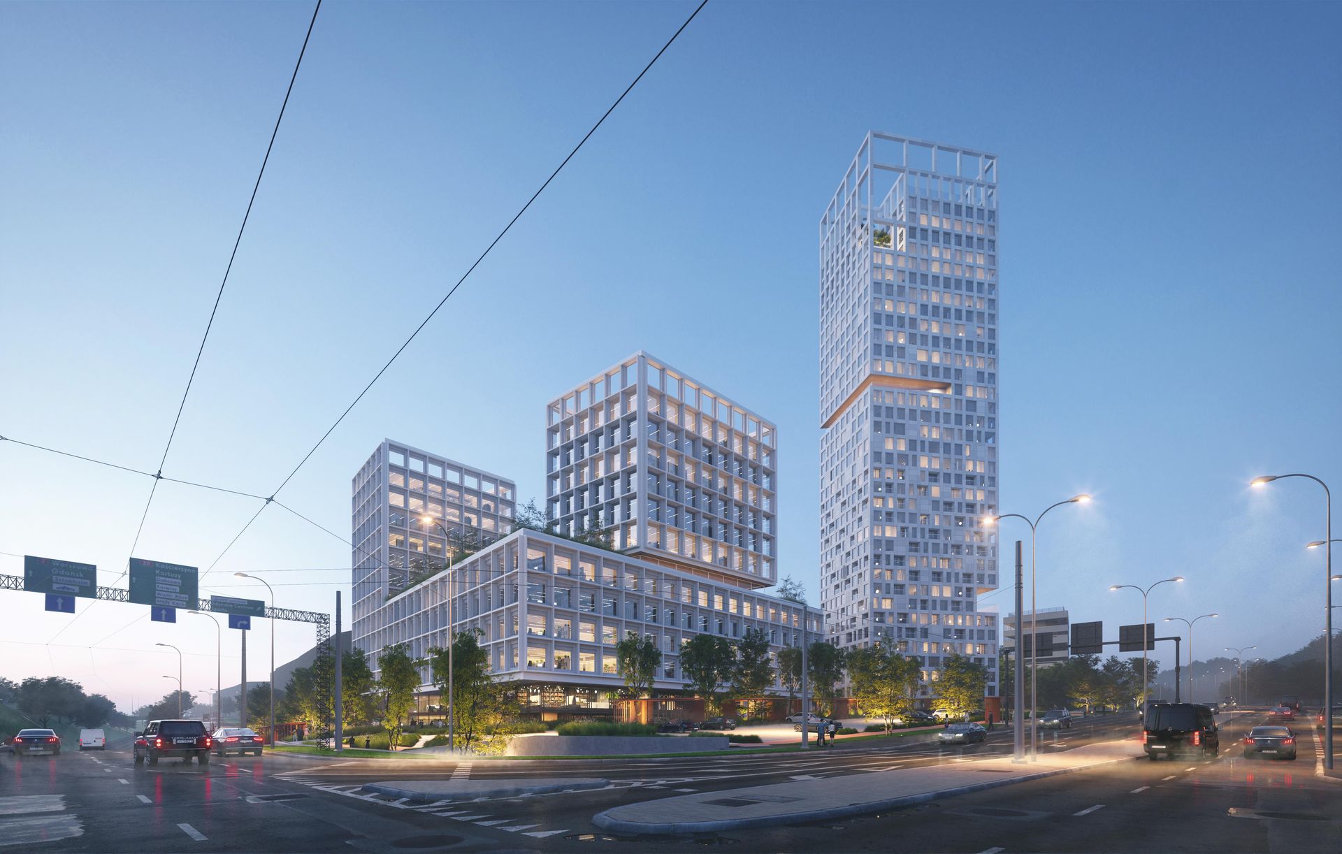 120-metrowy wieżowiec wyrośnie w Gdyni Redłowie. Rusza budowa SkyCity 
