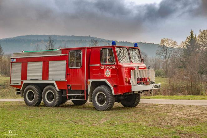 Strażacy ochotnicy z Myscowej zbierają na transport nowego wozu strażackiego