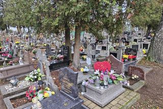 Wzgórze Anielskie na Cmentarzu Farnym w Białymstoku