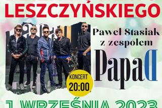 Paweł Stasiak z zespołem Papa D gwiazdą obchodów Dnia Powiatu Leszczyńskiego