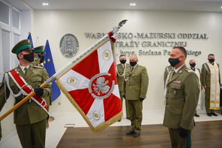 Nowi funkcjonariusze w szeregach warmińsko-mazurskiej straży granicznej [ZDJĘCIA]