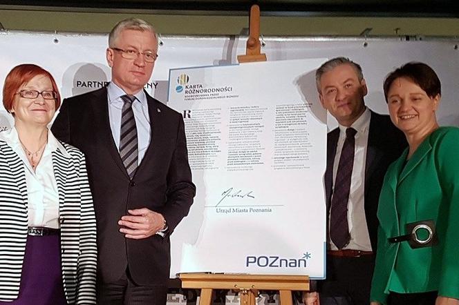 Poznań podpisał Kartę Różnorodności, aby przeciwdziałać dyskryminacji