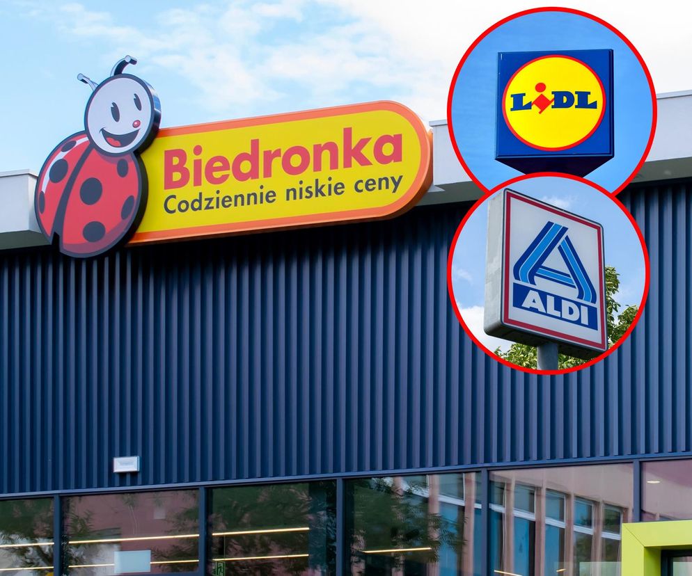 Aldi, Biedronka, Lidl