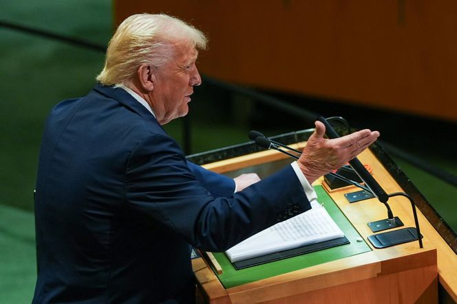 Przyjęcie Donald Trumpa.