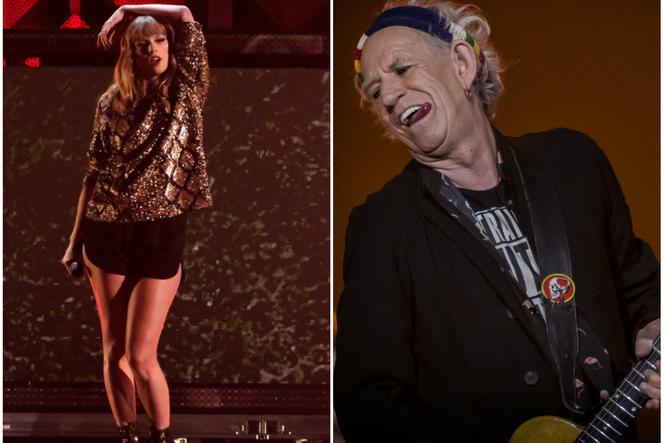 Taylor Swift, Keith Richards