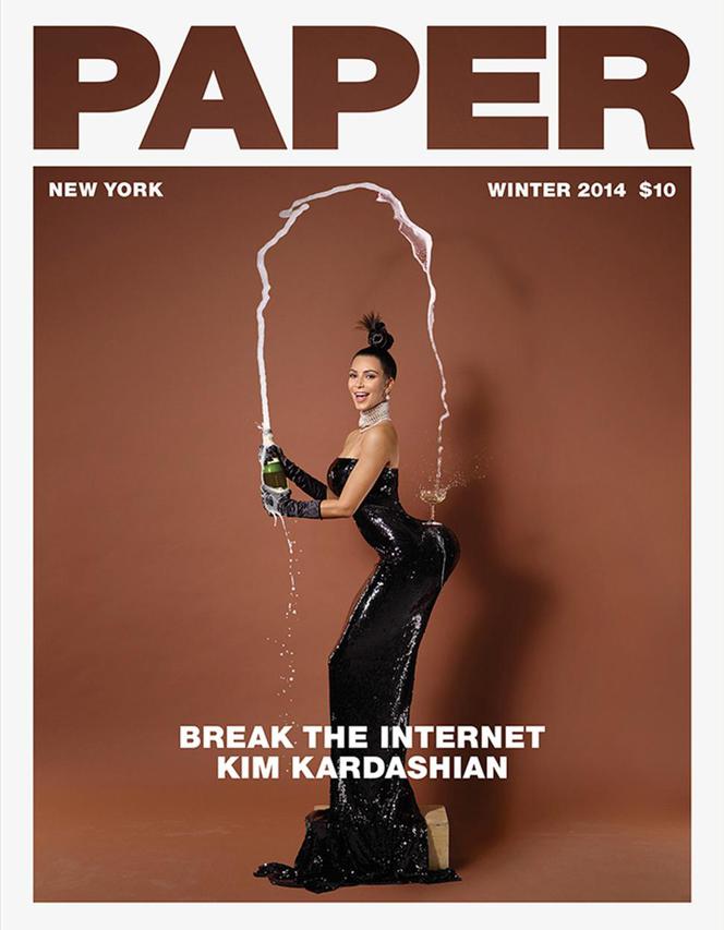 Kim Kardashian na okładce "Paper Magazine"
