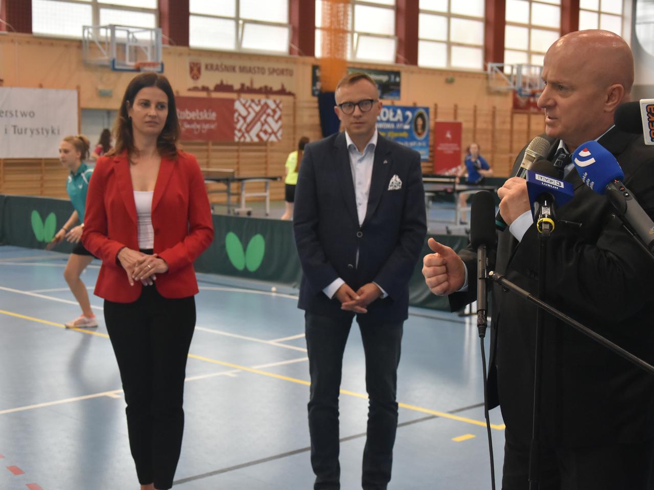 Minister Sportu przyjechała do Kraśnika, aby podsumować rządowy program KLUB