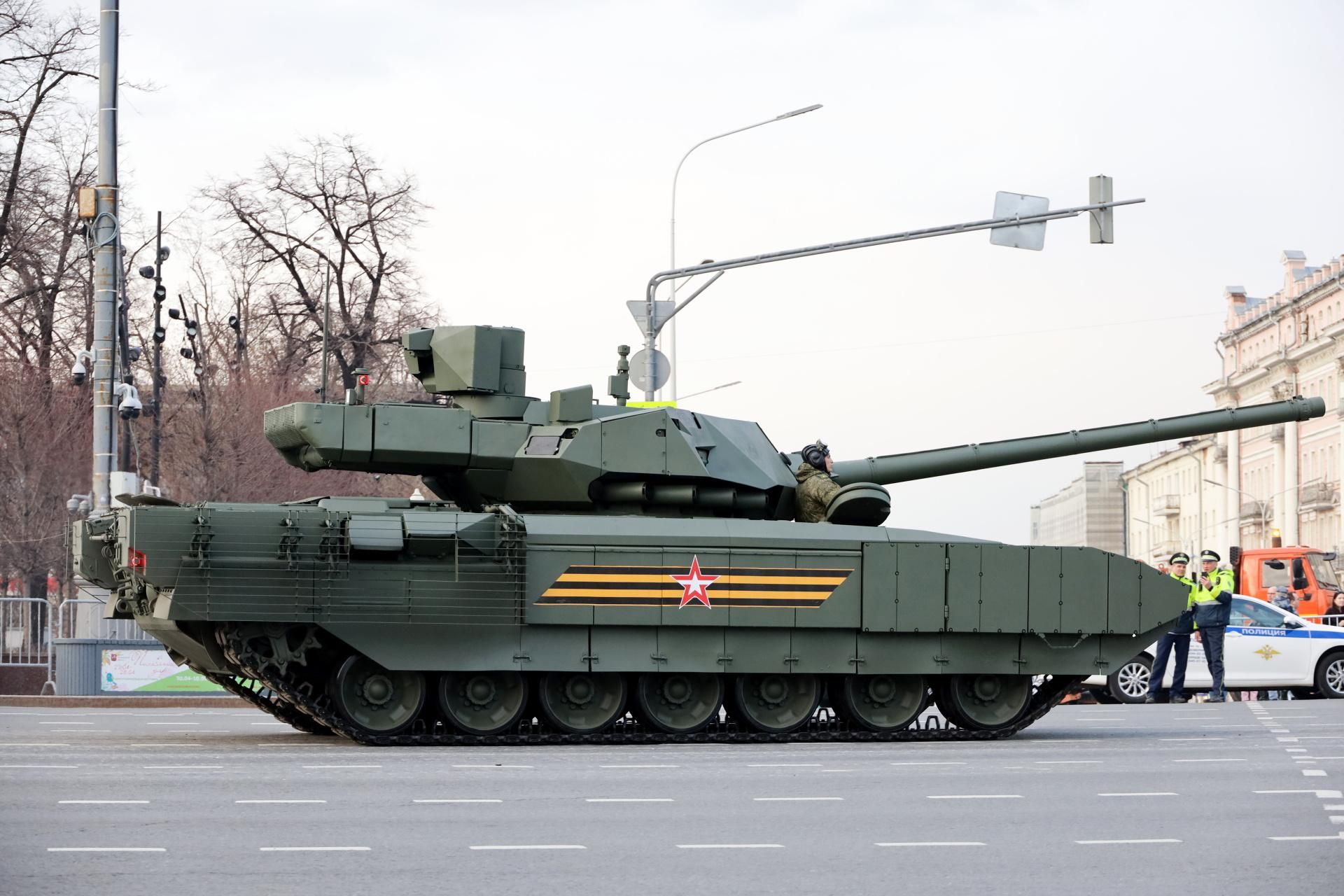 Rosyjski czołg T-14 Armata