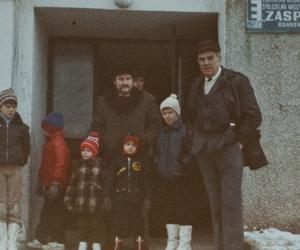 Lech Wałęsa z rodziną