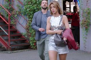 M jak miłość odc. 1766. Kama (Michalina Sosna), klient Rafalski (Paweł Wolsztyński)