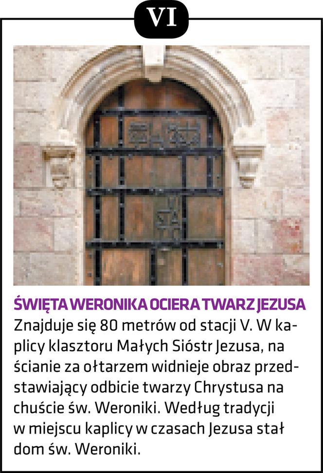 Tędy Jezus szedł na śmierć