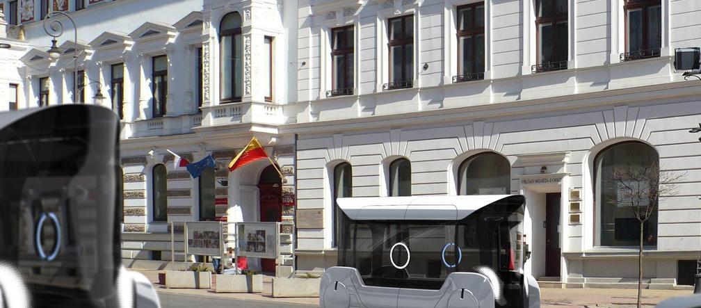 1 Jest pomysł, by po Piotrkowskiej jeździło takie właśnie auto