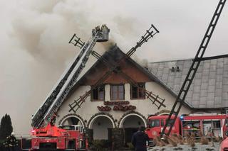 Pożar restauracji pod Łodzią. Są utrudnienia w ruchu