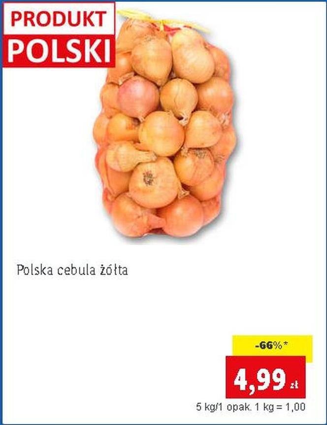 Ziemniaki za 0.80 zł, jabłka, 1, 80, mielone za 5 złoty. Szalone promocje w Lidlu