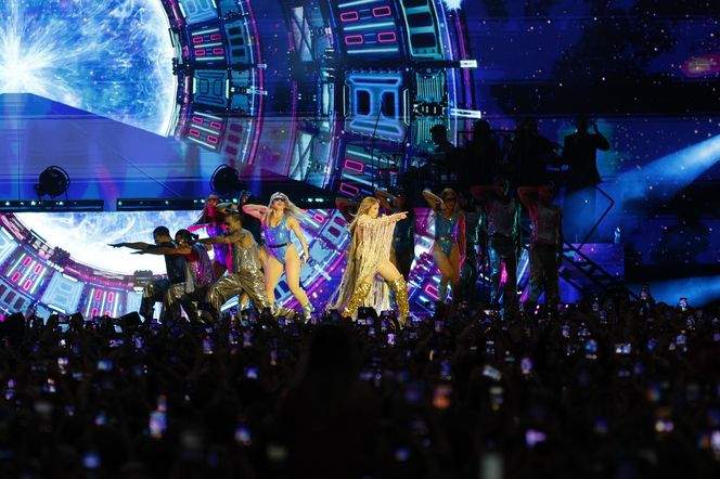 Koncert Jennifer Lopez w Warszawie (25.07.2025) - część pierwsza. Organizatorem koncertu jest Prestige MJM