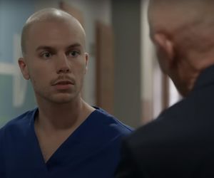 Pierwsza miłość. Dawid (Marcin Nowicki), Edward (Marek Siudym)