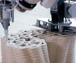 White Tower - ETH Zurich, 3D printed tower