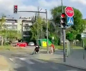 Szaleńcza ucieczka ulicami Piaseczna