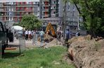 Rozbudowa targowiska Wolumen w Warszawie (maj 2025)