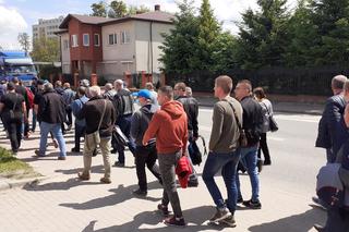 Pikieta w MAN-ie. Związkowa Solidarność w MAN BUS nadal protestuje!