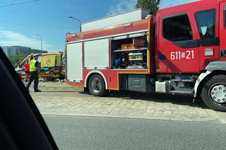 Wypadek tramwaju w Sosnowcu. Jedna osoba poszkodowana